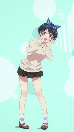 🥴 Стикер «Ruka Sarashina» для Telegram