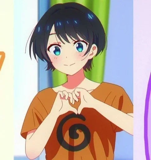 💕 Стикер «Ruka Sarashina» для Telegram