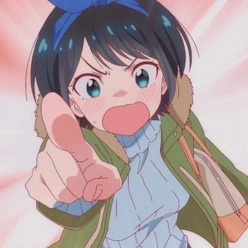 🫵 Стикер «Ruka Sarashina» для Telegram