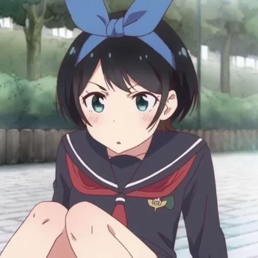 😮‍💨 Стикер «Ruka Sarashina» для Telegram