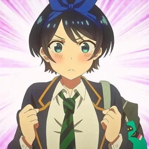 😠 Стикер «Ruka Sarashina» для Telegram