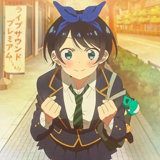 ☺️ Стикер «Ruka Sarashina» для Telegram