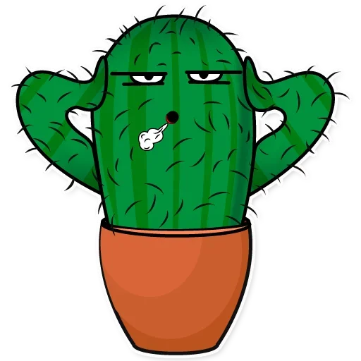 😙 Стикер «Sarcactus» для Telegram