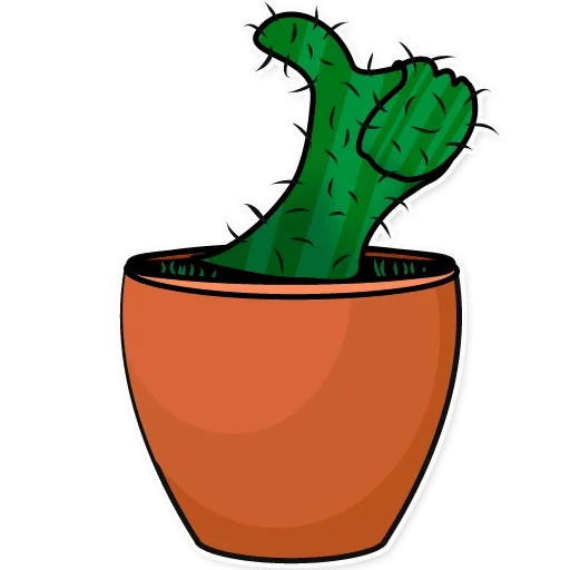 😋 Стикер «Sarcactus» для Telegram