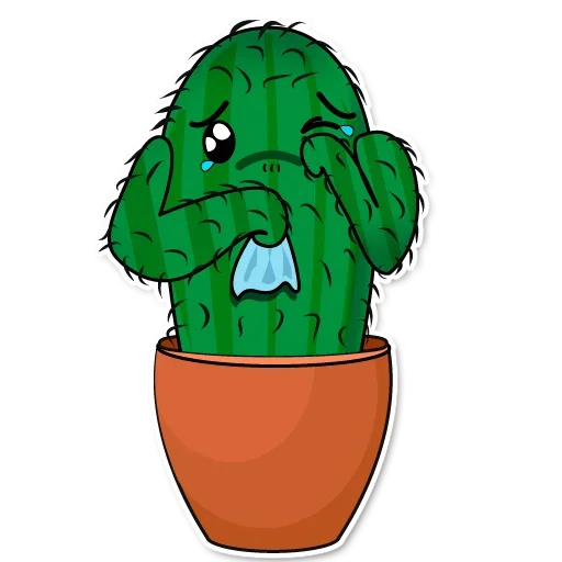 😜 Стикер «Sarcactus» для Telegram