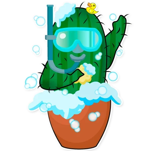🤨 Стикер «Sarcactus» для Telegram
