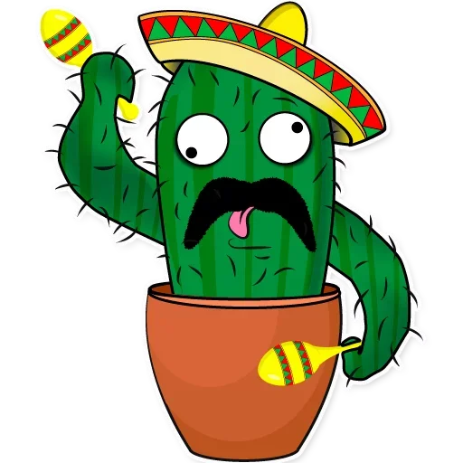 🤪 Стикер «Sarcactus» для Telegram