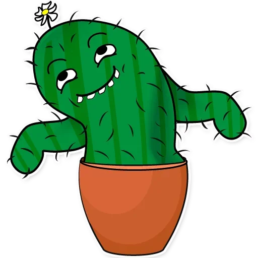 😉 Стикер «Sarcactus» для Telegram