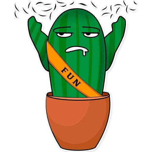 😙 Стикер «Sarcactus» для Telegram