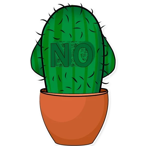 😗 Стикер «Sarcactus» для Telegram