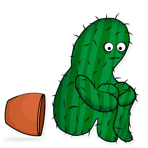 😙 Стикер «Sarcactus» для Telegram