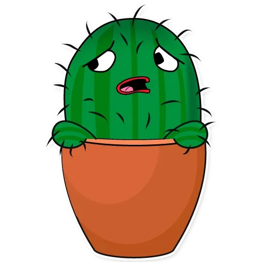 😗 Стикер «Sarcactus» для Telegram