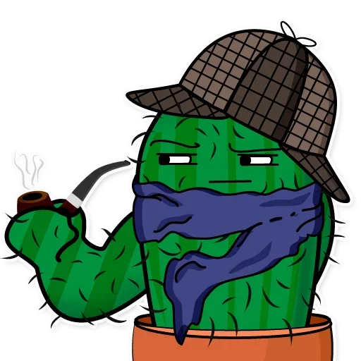 😙 Стикер «Sarcactus» для Telegram