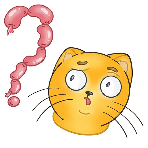 🤔 Стикер «Fat Cat Sardelkin» для Telegram