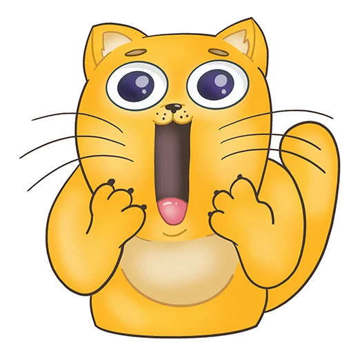 😱 Стикер «Fat Cat Sardelkin» для Telegram