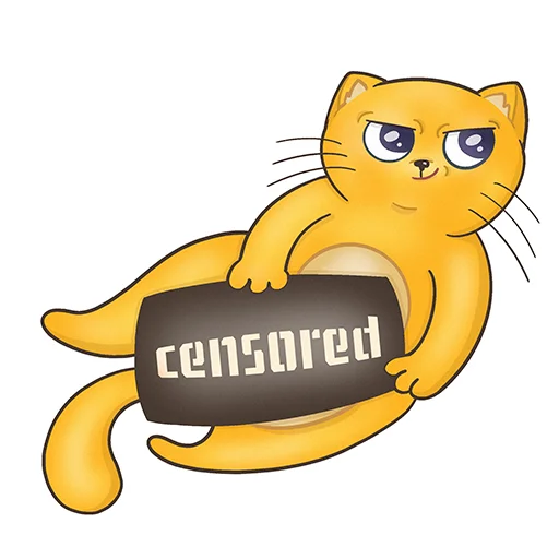 🔞 Стикер «Fat Cat Sardelkin» для Telegram