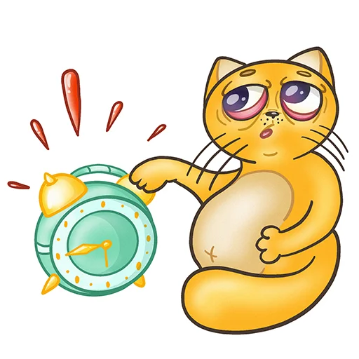 🥱 Стикер «Fat Cat Sardelkin» для Telegram