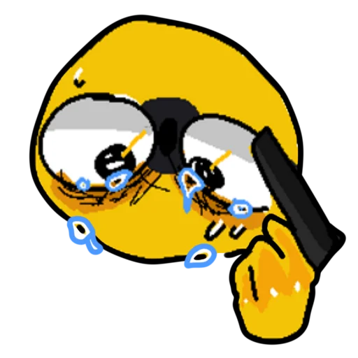 😭 Стикер «вуе» для Telegram