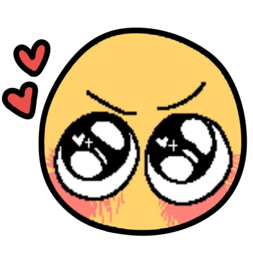 ❤️ Стикер «вуе» для Telegram