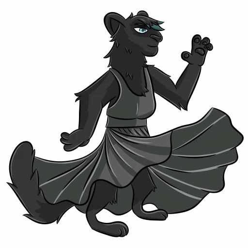 💃 Стикер «Sasha the Pantera» для Telegram