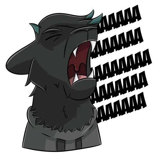 😧 Стикер «Sasha the Pantera» для Telegram