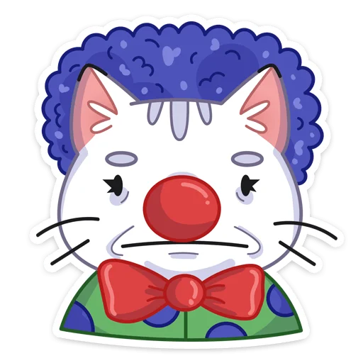 🤡 Стикер «Цирюха из комиксов саши лимонъ, хватайте её быстрее&;» для Telegram