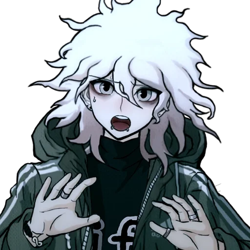☁ Стикер «Nagito Komaeda» для Telegram