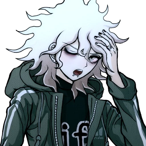 ☁ Стикер «Nagito Komaeda» для Telegram