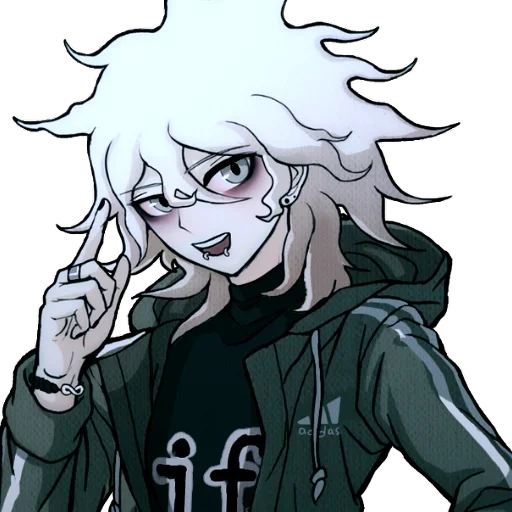 ☁ Стикер «Nagito Komaeda» для Telegram