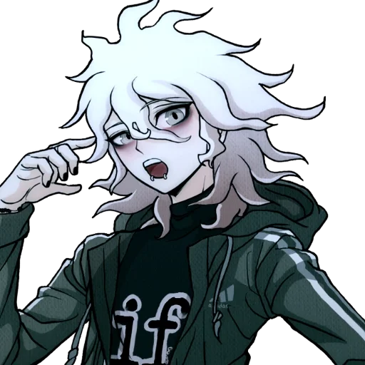 Стикерпак Nagito Komaeda для Telegram