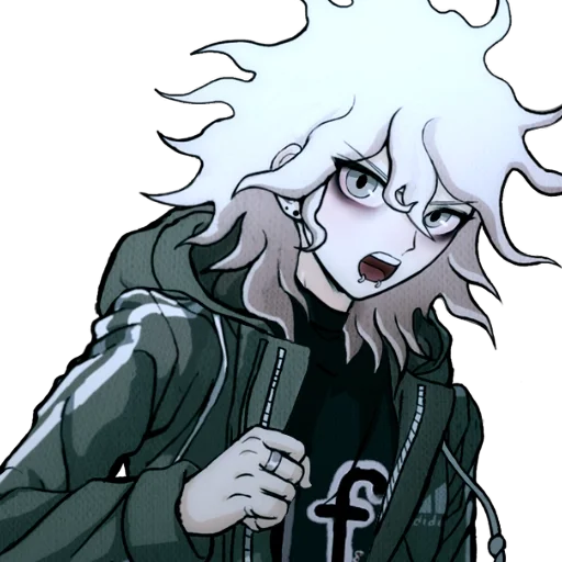 ☁ Стикер «Nagito Komaeda» для Telegram