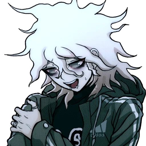 ☁ Стикер «Nagito Komaeda» для Telegram