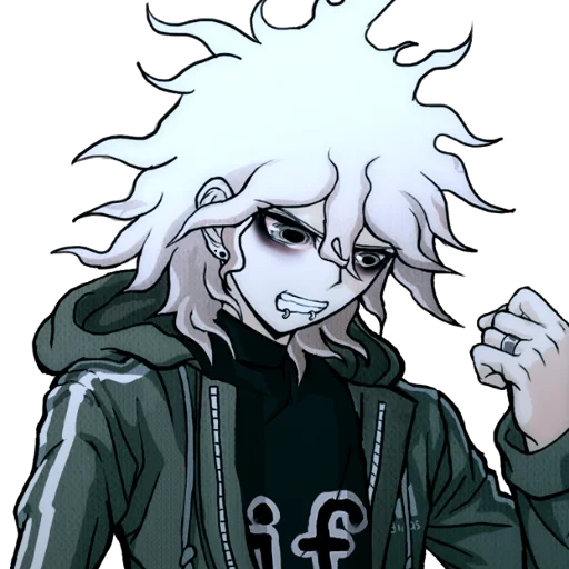☁ Стикер «Nagito Komaeda» для Telegram