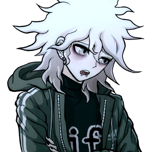 ☁ Стикер «Nagito Komaeda» для Telegram