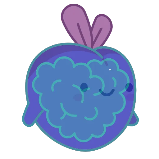 🩻 Стикер «Sassy Peach» для Telegram