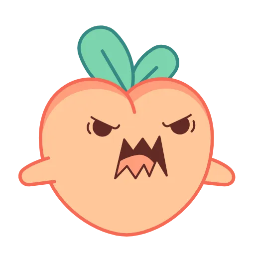 Стикерпак Sassy Peach для Telegram — скачать