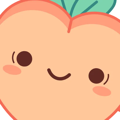 😬 Стикер «Sassy Peach» для Telegram