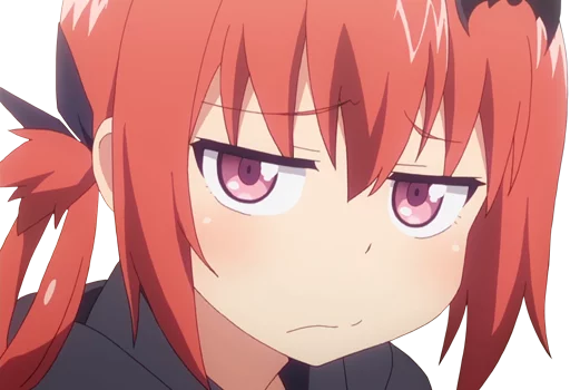 😒 Стикер «Kurumizawa Satanichia Mcdowell» для Telegram