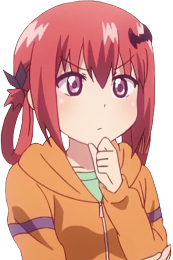 🤔 Стикер «Kurumizawa Satanichia Mcdowell» для Telegram