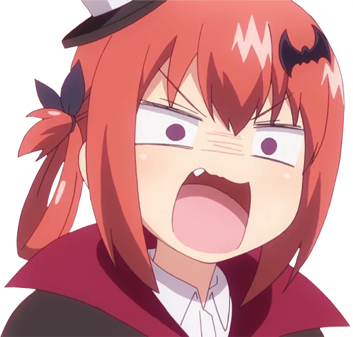 😱 Стикер «Kurumizawa Satanichia Mcdowell» для Telegram