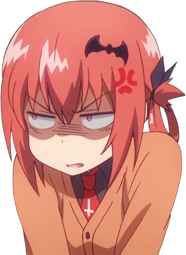 😡 Стикер «Kurumizawa Satanichia Mcdowell» для Telegram