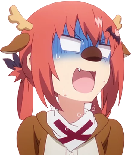 😱 Стикер «Kurumizawa Satanichia Mcdowell» для Telegram