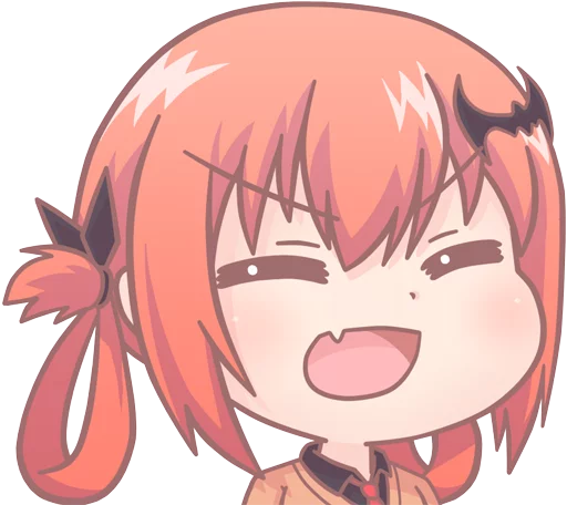 😆 Стикер «Kurumizawa Satanichia Mcdowell» для Telegram