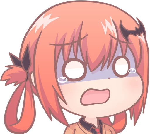 😰 Стикер «Kurumizawa Satanichia Mcdowell» для Telegram