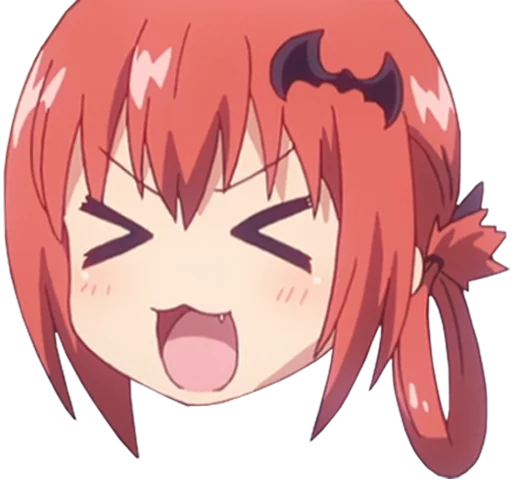 😆 Стикер «Kurumizawa Satanichia Mcdowell» для Telegram