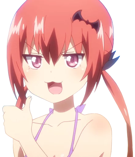 👍 Стикер «Kurumizawa Satanichia Mcdowell» для Telegram
