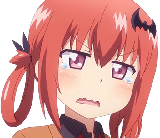 😢 Стикер «Kurumizawa Satanichia Mcdowell» для Telegram