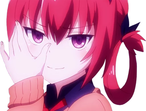 😈 Стикер «Kurumizawa Satanichia Mcdowell» для Telegram
