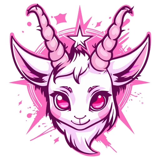 Стикер 21 Satanic Goats