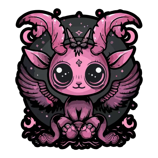 Стикер 12 Satanic Goats